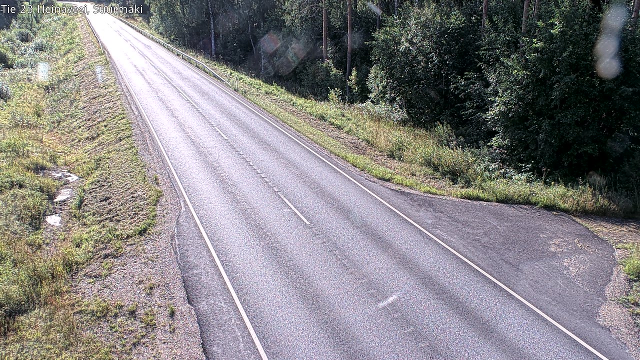 Weather Camera Image Väg 23 Heinävesi, Suurmäki, Heinävesi, Pohjois-Karjala