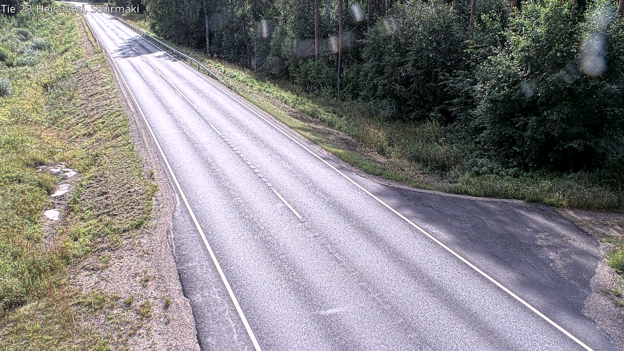 Weather Camera Image Väg 23 Heinävesi, Suurmäki, Heinävesi, Pohjois-Karjala