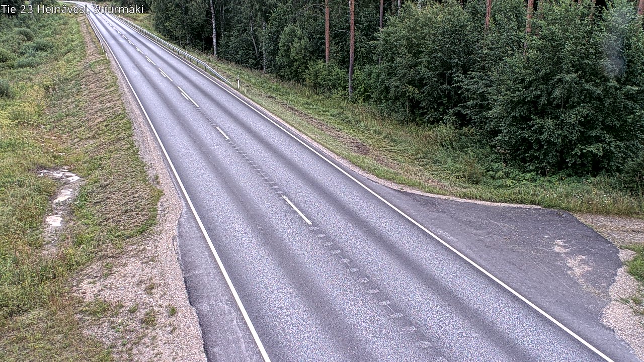 Weather Camera Image Väg 23 Heinävesi, Suurmäki, Heinävesi, Pohjois-Karjala