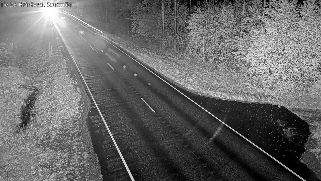 Weather Camera Image Road 23 Heinävesi, Suurmäki, Heinävesi, Pohjois-Karjala