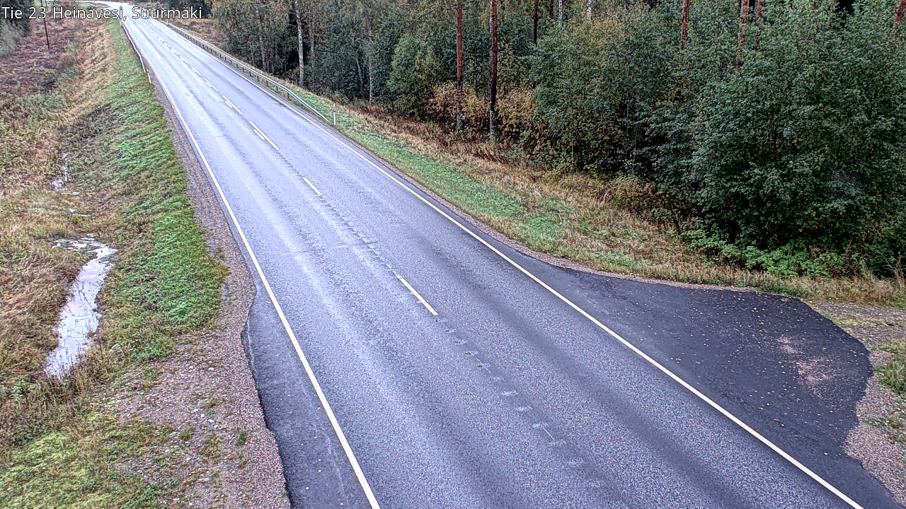 Weather Camera Image Road 23 Heinävesi, Suurmäki, Heinävesi, Pohjois-Karjala