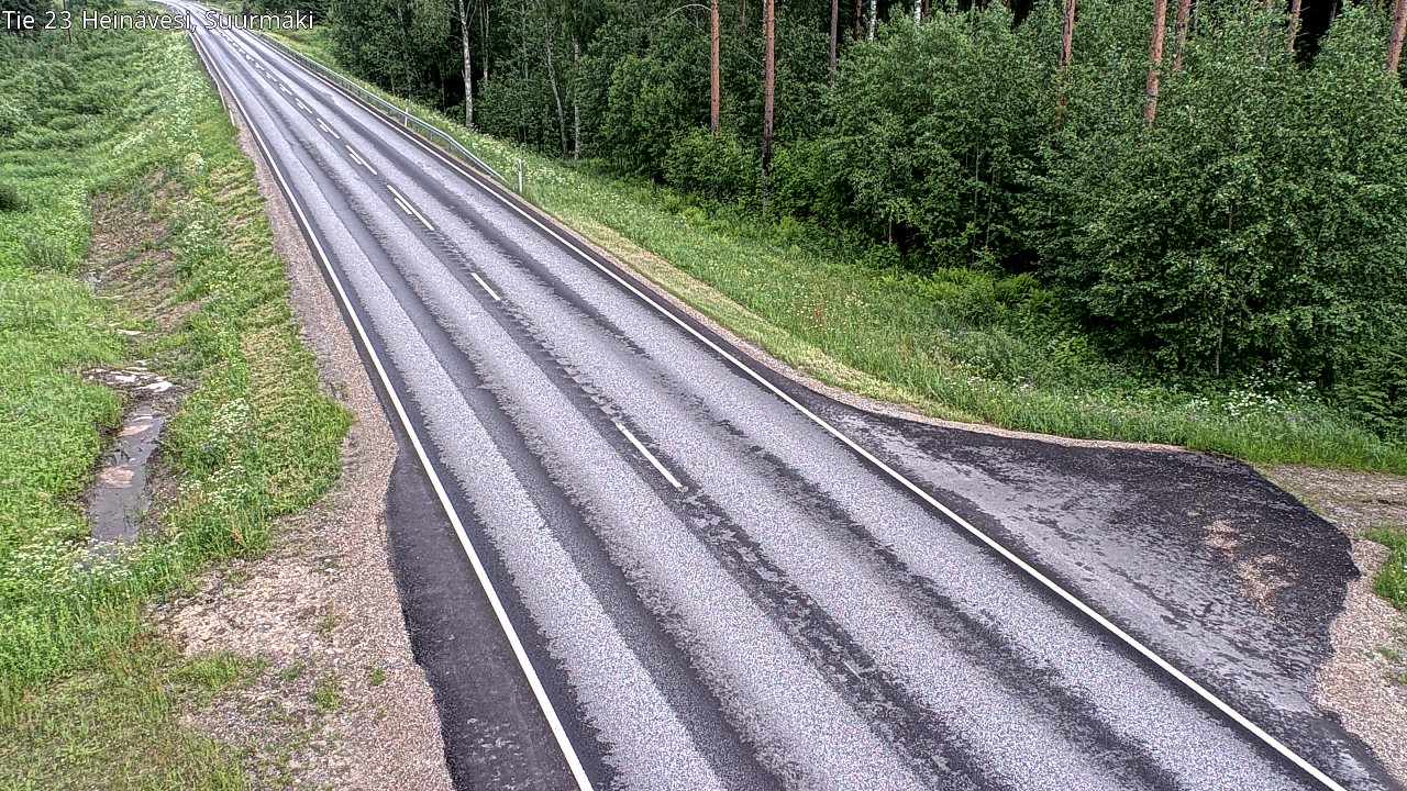 Weather Camera Image Väg 23 Heinävesi, Suurmäki, Heinävesi, Pohjois-Karjala