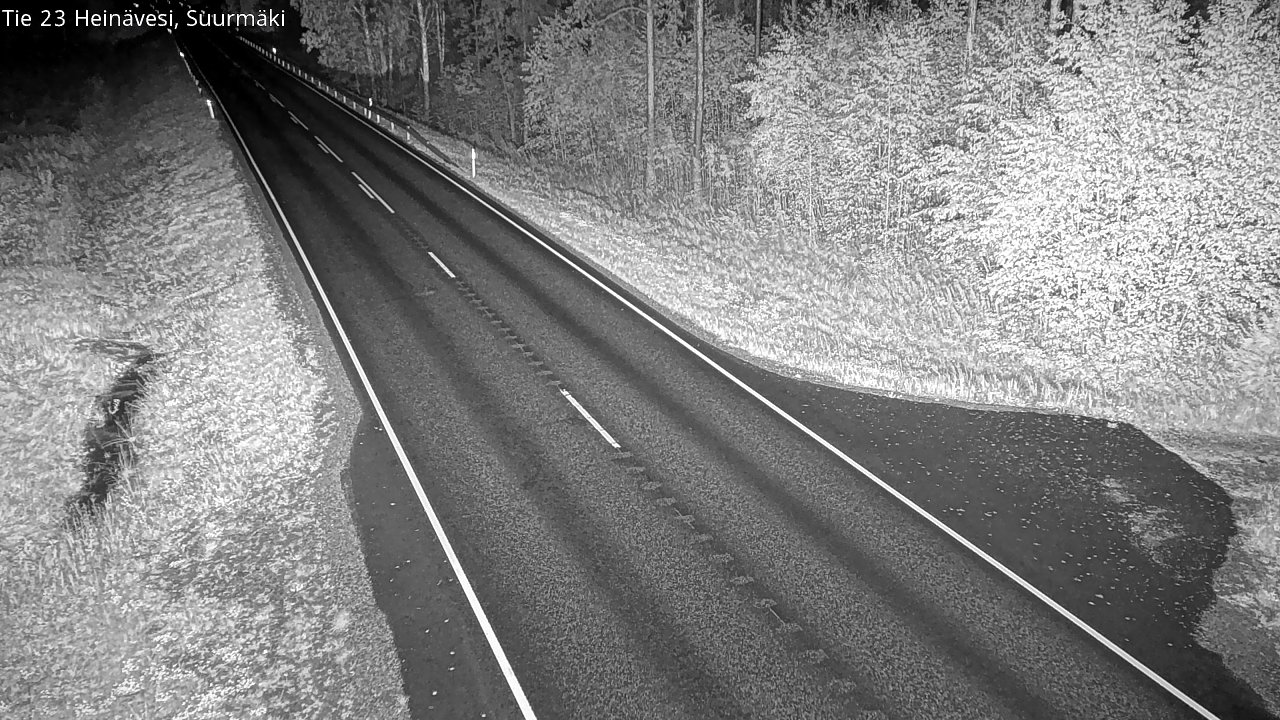 Weather Camera Image Road 23 Heinävesi, Suurmäki, Heinävesi, Pohjois-Karjala