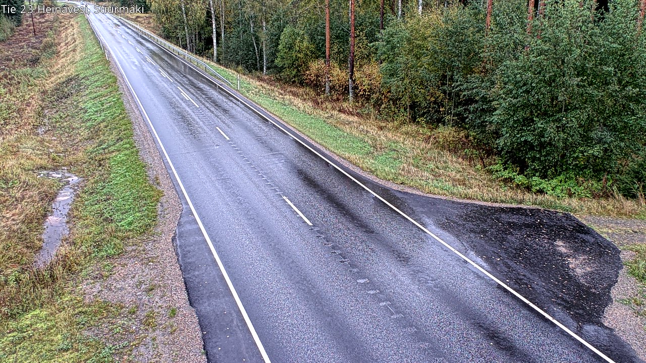 Weather Camera Image Road 23 Heinävesi, Suurmäki, Heinävesi, Pohjois-Karjala
