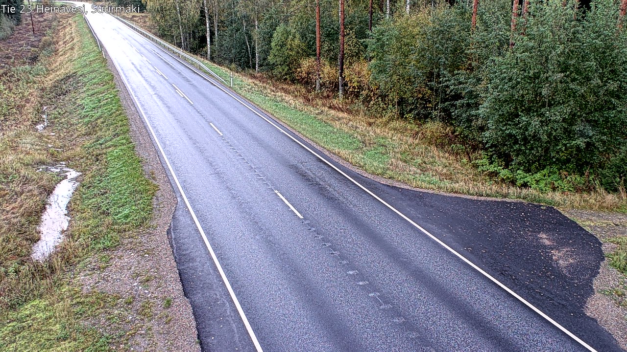 Weather Camera Image Road 23 Heinävesi, Suurmäki, Heinävesi, Pohjois-Karjala
