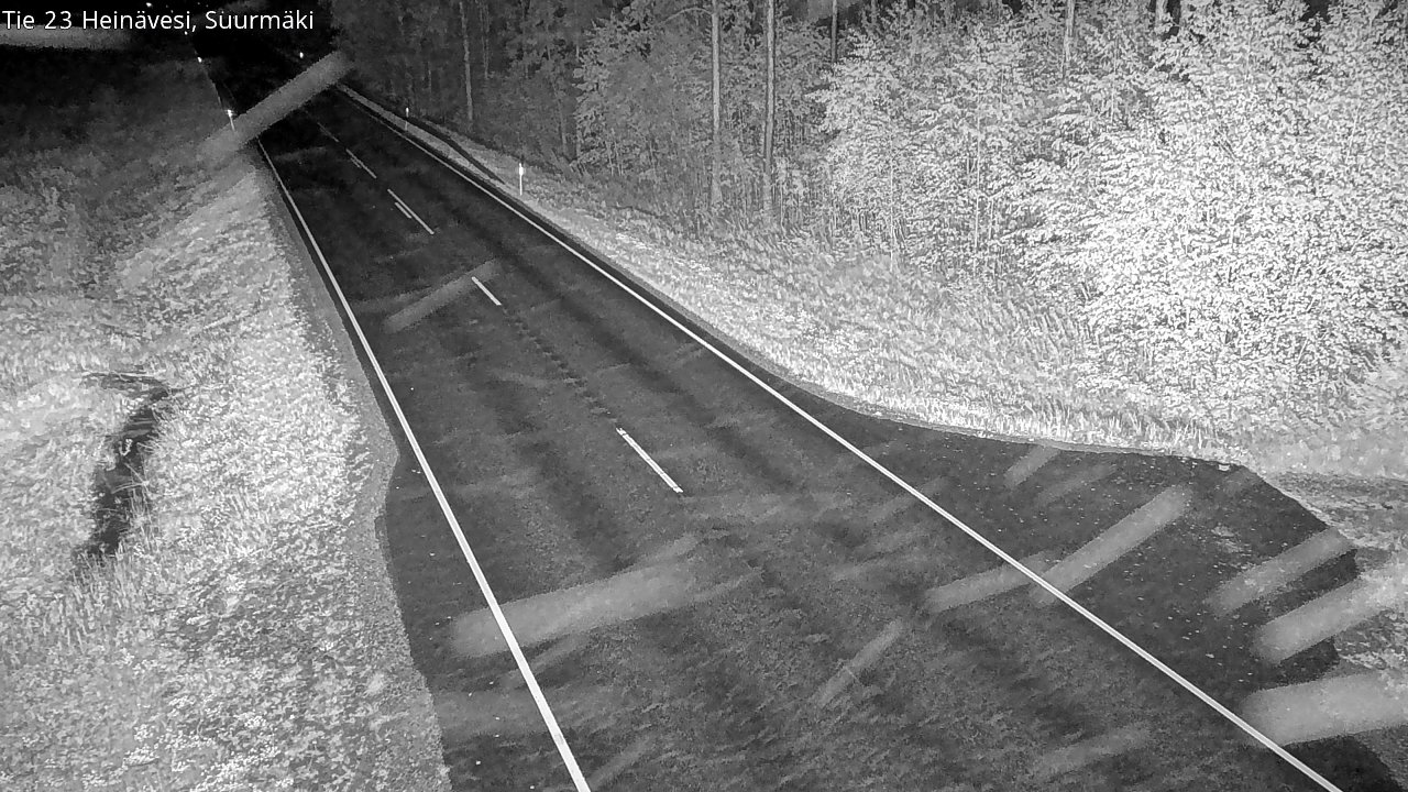 Weather Camera Image Road 23 Heinävesi, Suurmäki, Heinävesi, Pohjois-Karjala