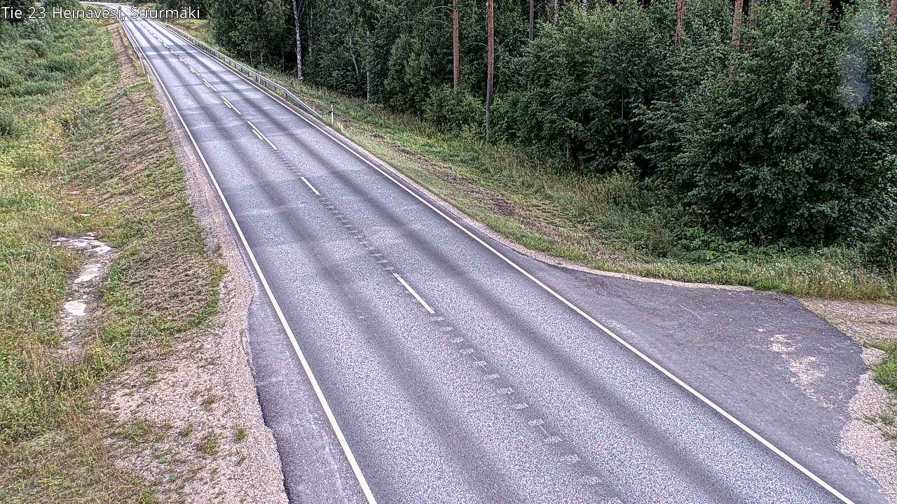 Weather Camera Image Väg 23 Heinävesi, Suurmäki, Heinävesi, Pohjois-Karjala
