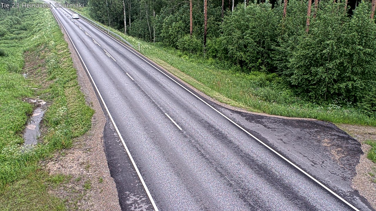Weather Camera Image Väg 23 Heinävesi, Suurmäki, Heinävesi, Pohjois-Karjala