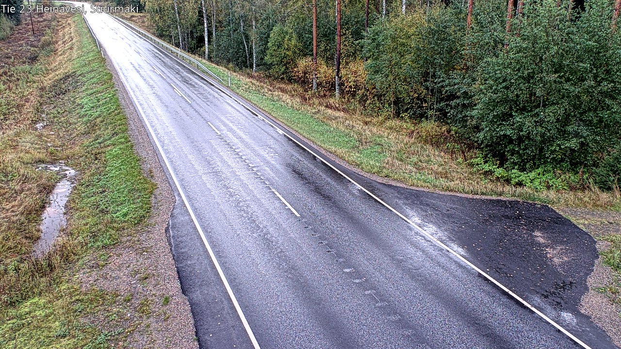 Weather Camera Image Road 23 Heinävesi, Suurmäki, Heinävesi, Pohjois-Karjala