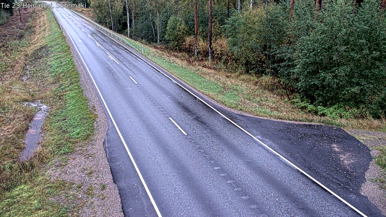 Weather Camera Image Road 23 Heinävesi, Suurmäki, Heinävesi, Pohjois-Karjala