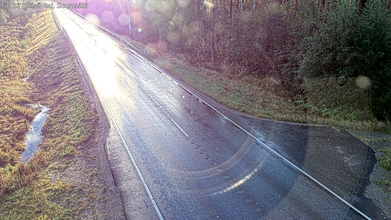 Weather Camera Image Väg 23 Heinävesi, Suurmäki, Heinävesi, Pohjois-Karjala