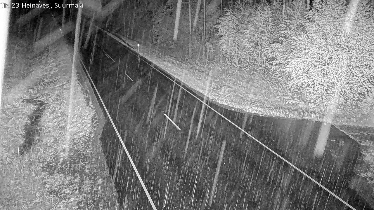Weather Camera Image Road 23 Heinävesi, Suurmäki, Heinävesi, Pohjois-Karjala