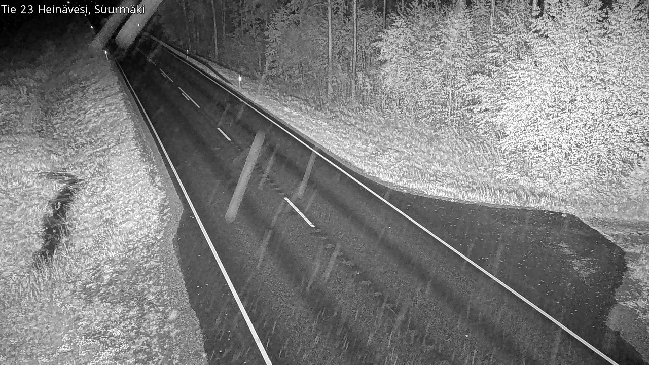 Weather Camera Image Road 23 Heinävesi, Suurmäki, Heinävesi, Pohjois-Karjala