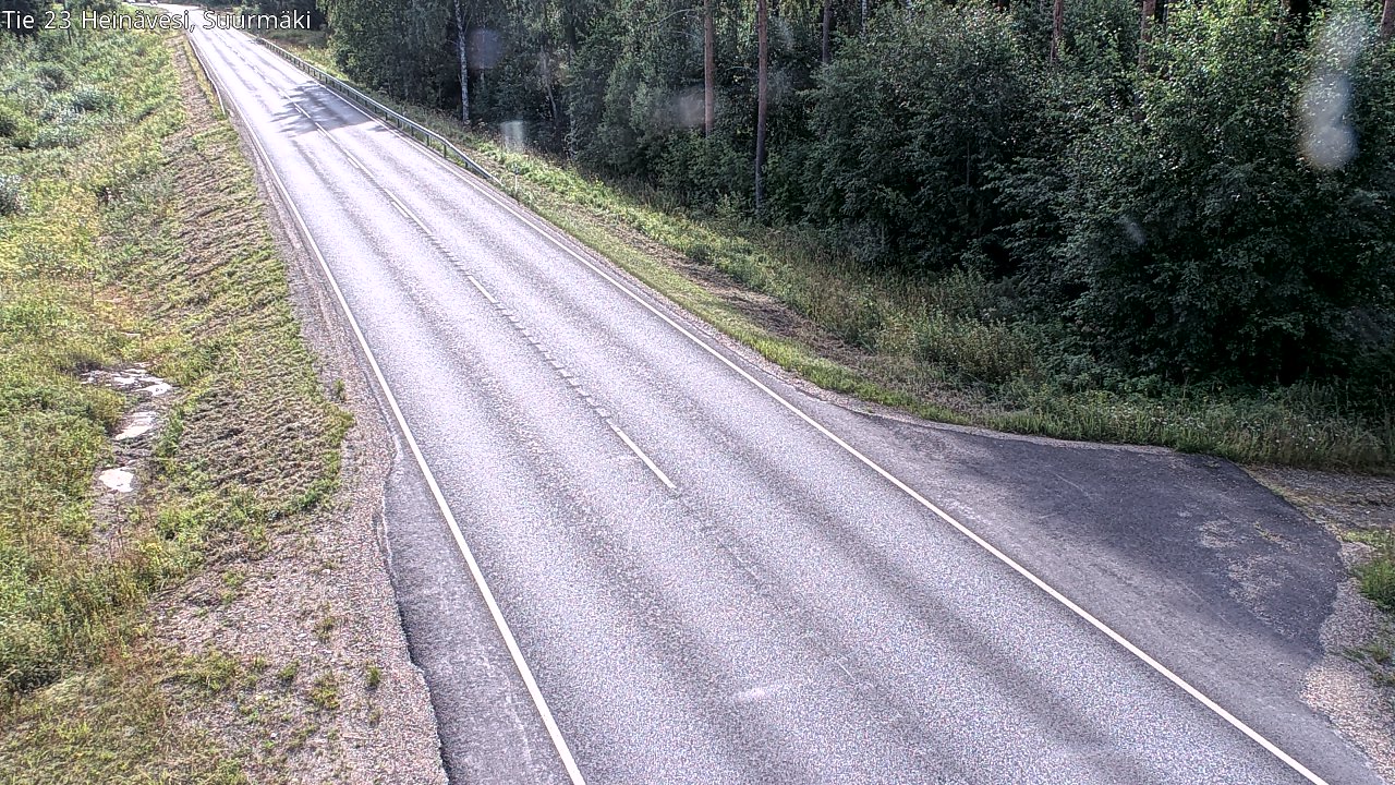 Weather Camera Image Väg 23 Heinävesi, Suurmäki, Heinävesi, Pohjois-Karjala