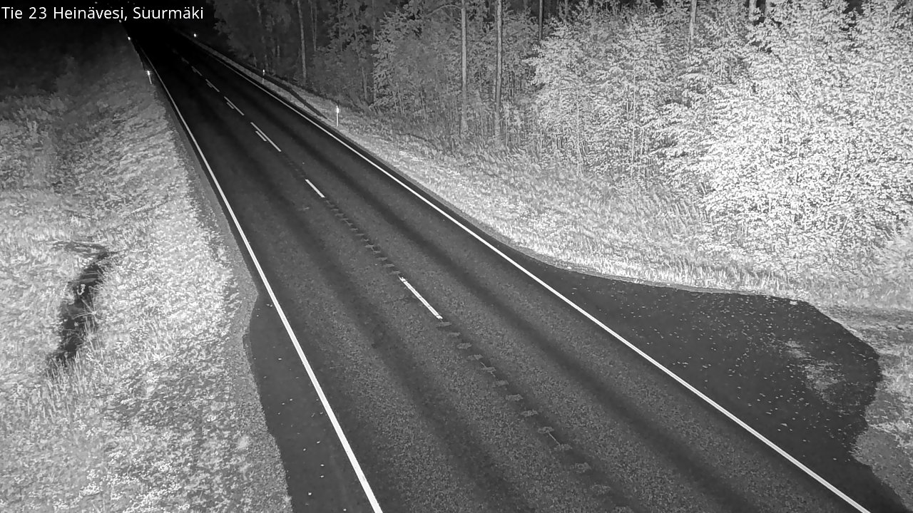 Weather Camera Image Road 23 Heinävesi, Suurmäki, Heinävesi, Pohjois-Karjala