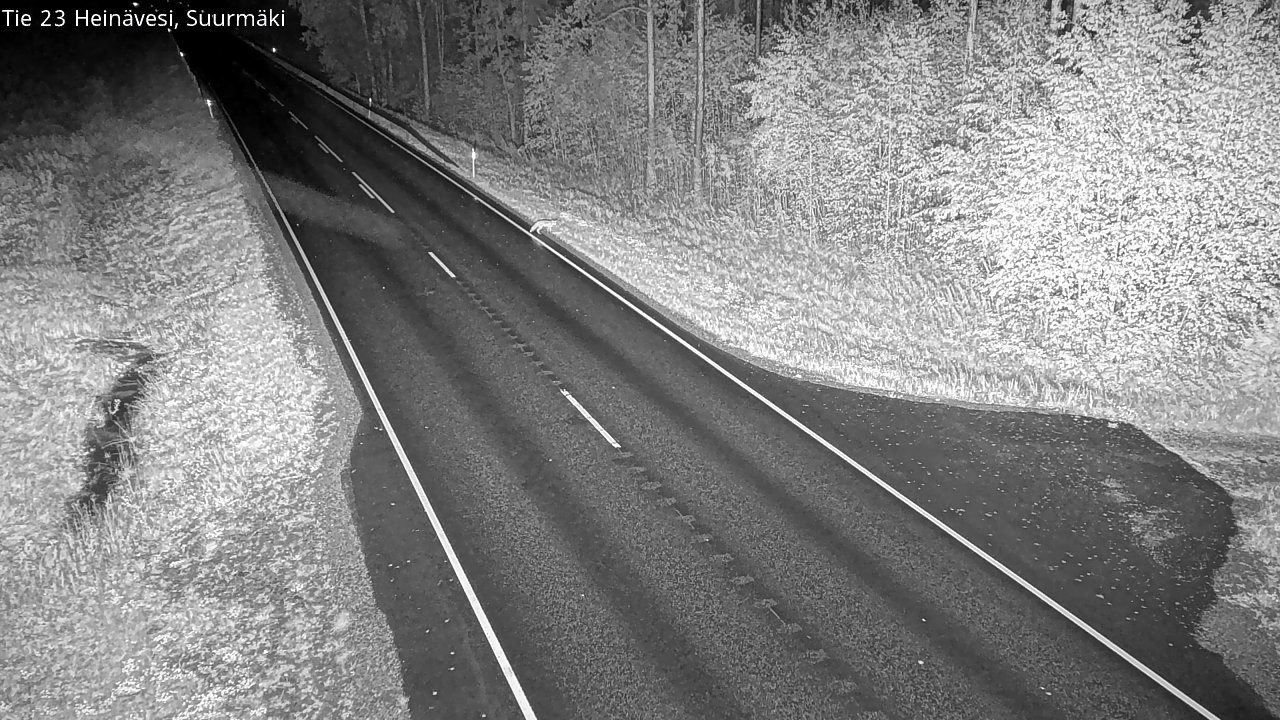 Weather Camera Image Road 23 Heinävesi, Suurmäki, Heinävesi, Pohjois-Karjala