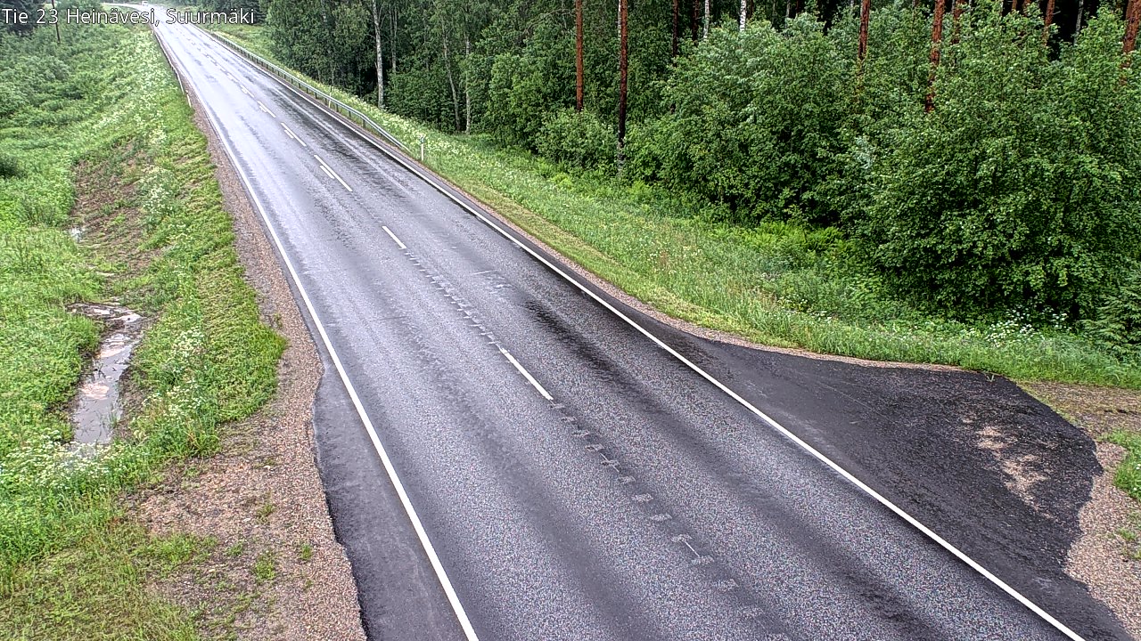 Weather Camera Image Road 23 Heinävesi, Suurmäki, Heinävesi, Pohjois-Karjala