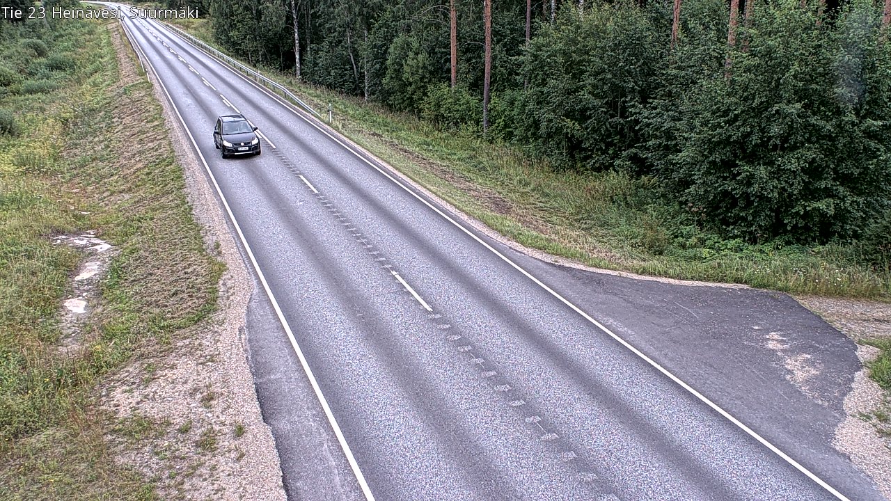 Weather Camera Image Road 23 Heinävesi, Suurmäki, Heinävesi, Pohjois-Karjala