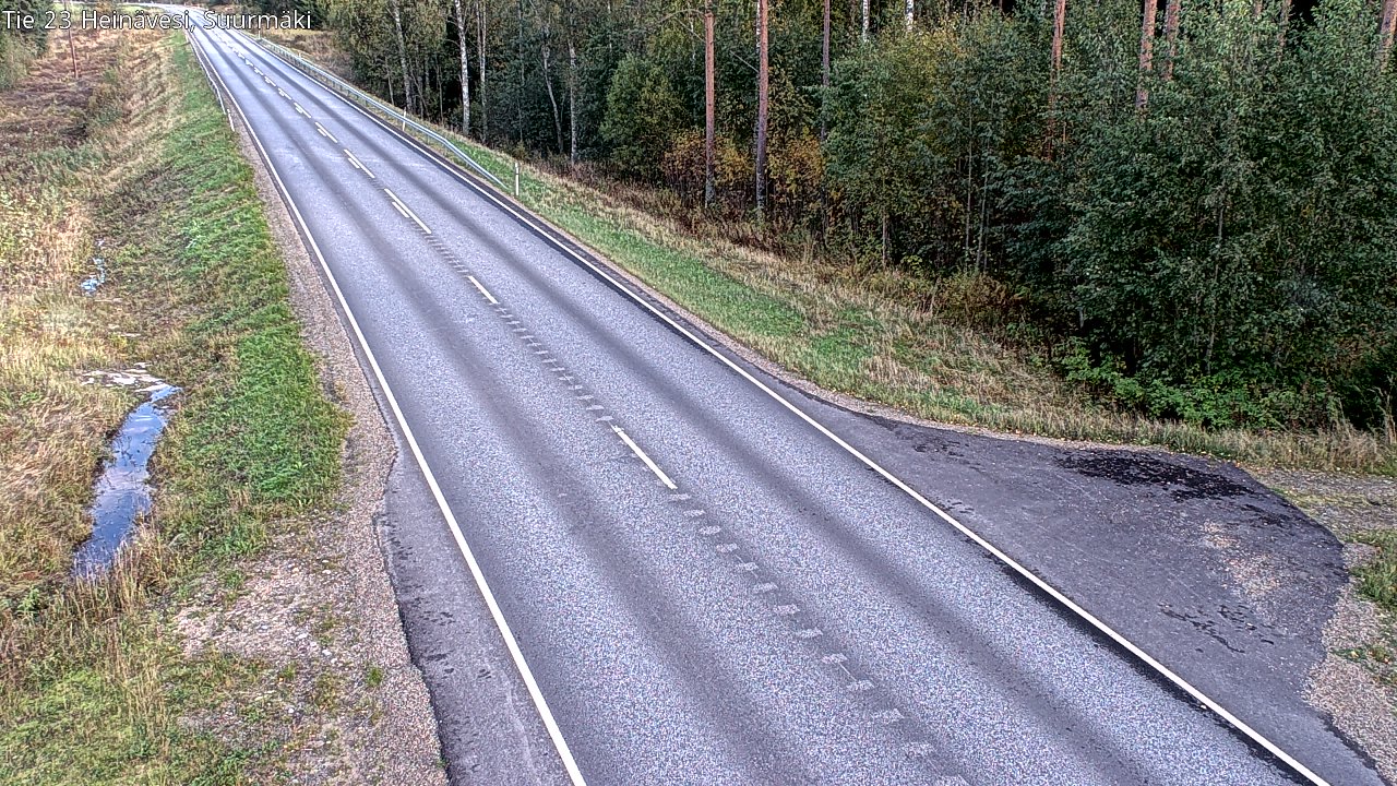 Weather Camera Image Väg 23 Heinävesi, Suurmäki, Heinävesi, Pohjois-Karjala