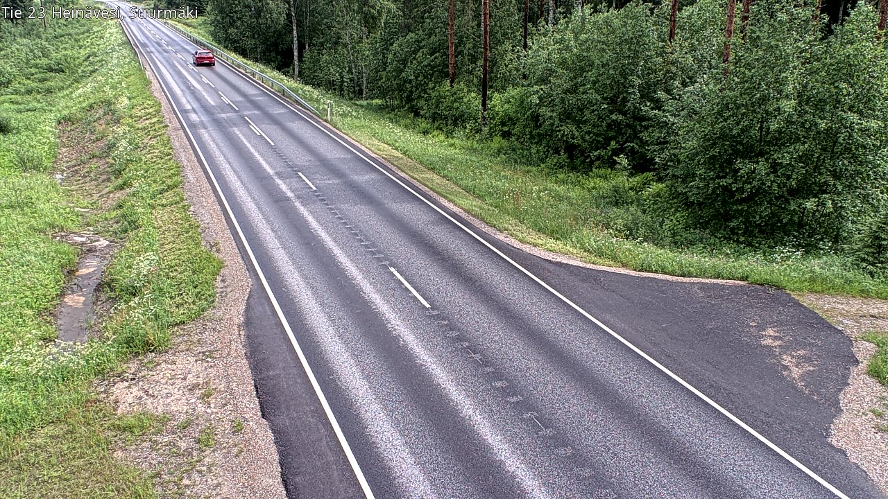 Weather Camera Image Väg 23 Heinävesi, Suurmäki, Heinävesi, Pohjois-Karjala