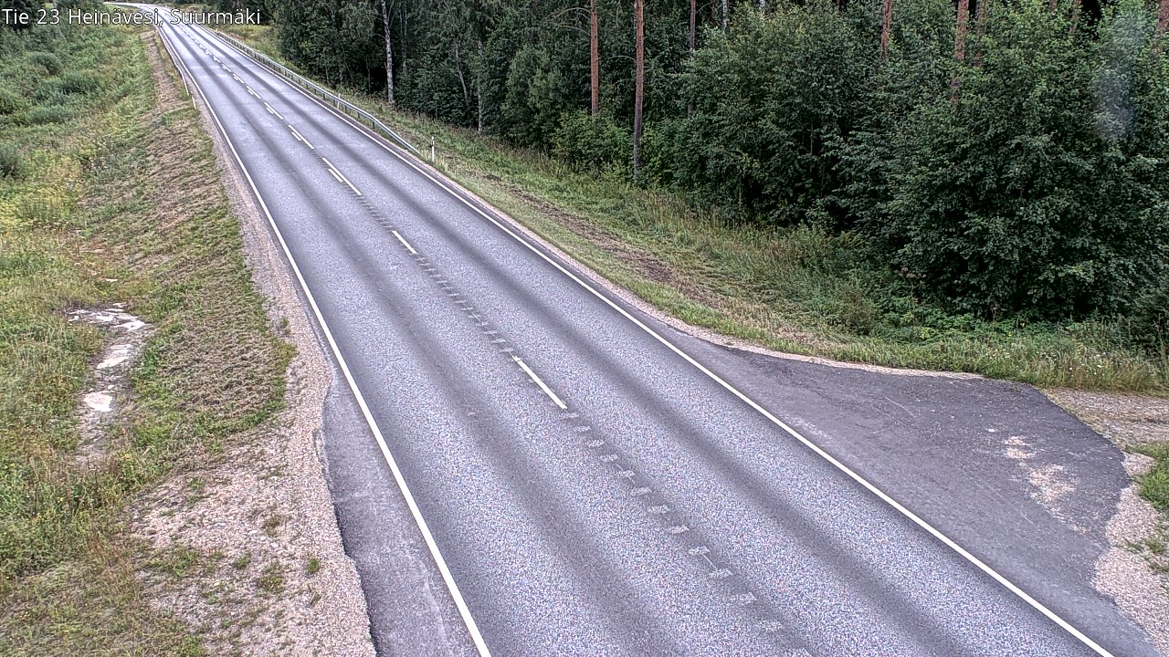 Weather Camera Image Road 23 Heinävesi, Suurmäki, Heinävesi, Pohjois-Karjala