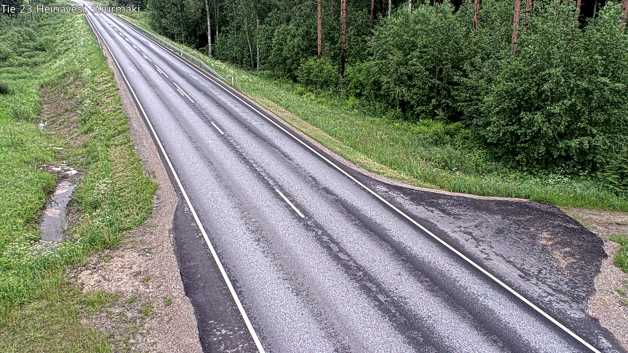 Weather Camera Image Väg 23 Heinävesi, Suurmäki, Heinävesi, Pohjois-Karjala