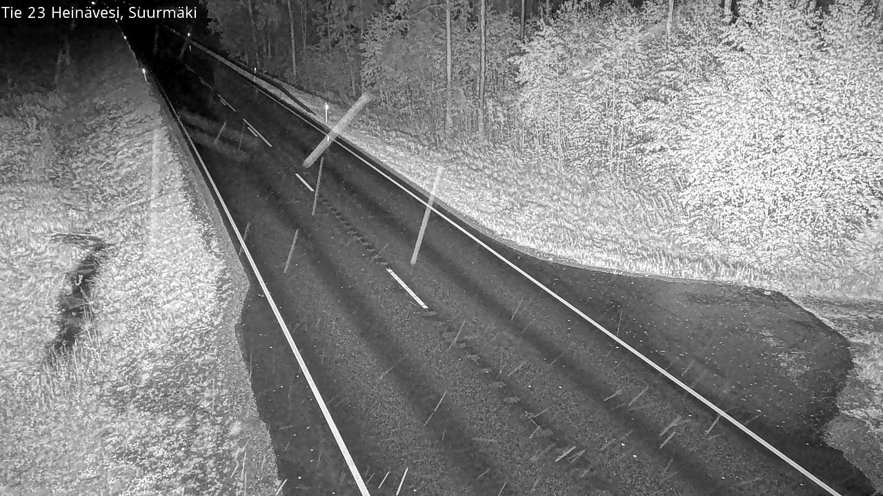 Weather Camera Image Road 23 Heinävesi, Suurmäki, Heinävesi, Pohjois-Karjala