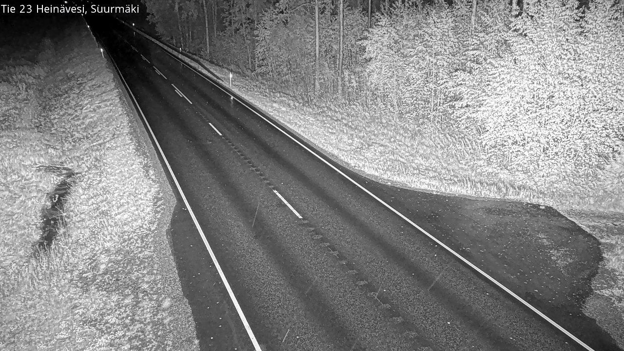 Weather Camera Image Road 23 Heinävesi, Suurmäki, Heinävesi, Pohjois-Karjala