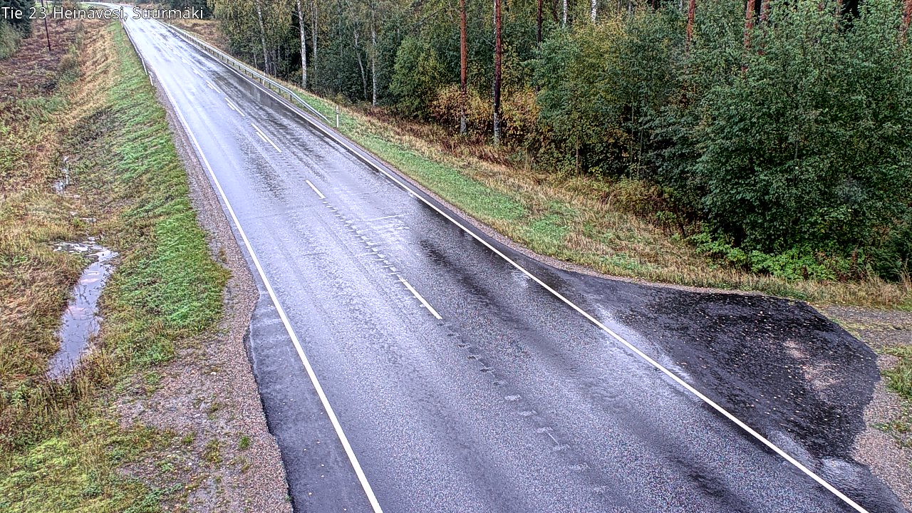 Weather Camera Image Road 23 Heinävesi, Suurmäki, Heinävesi, Pohjois-Karjala