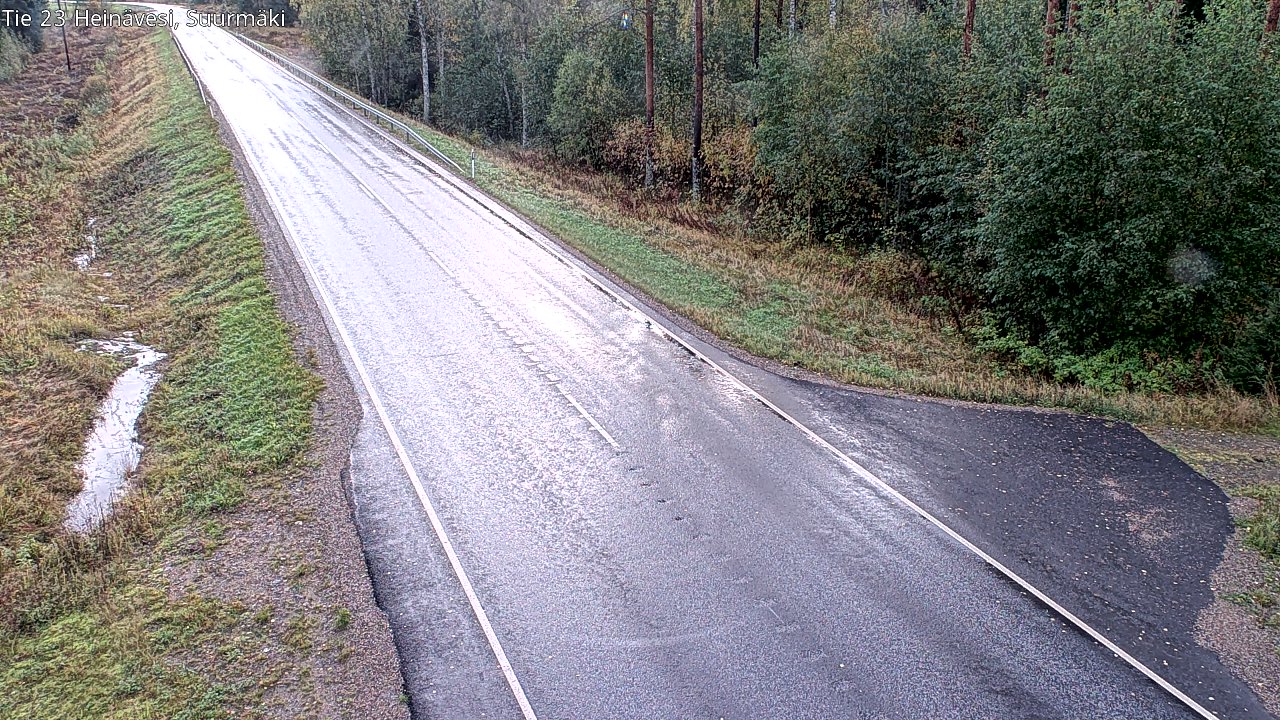 Weather Camera Image Road 23 Heinävesi, Suurmäki, Heinävesi, Pohjois-Karjala