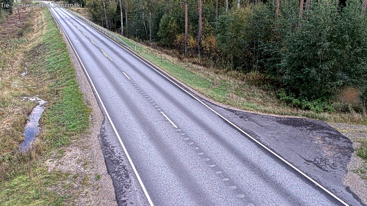 Weather Camera Image Väg 23 Heinävesi, Suurmäki, Heinävesi, Pohjois-Karjala