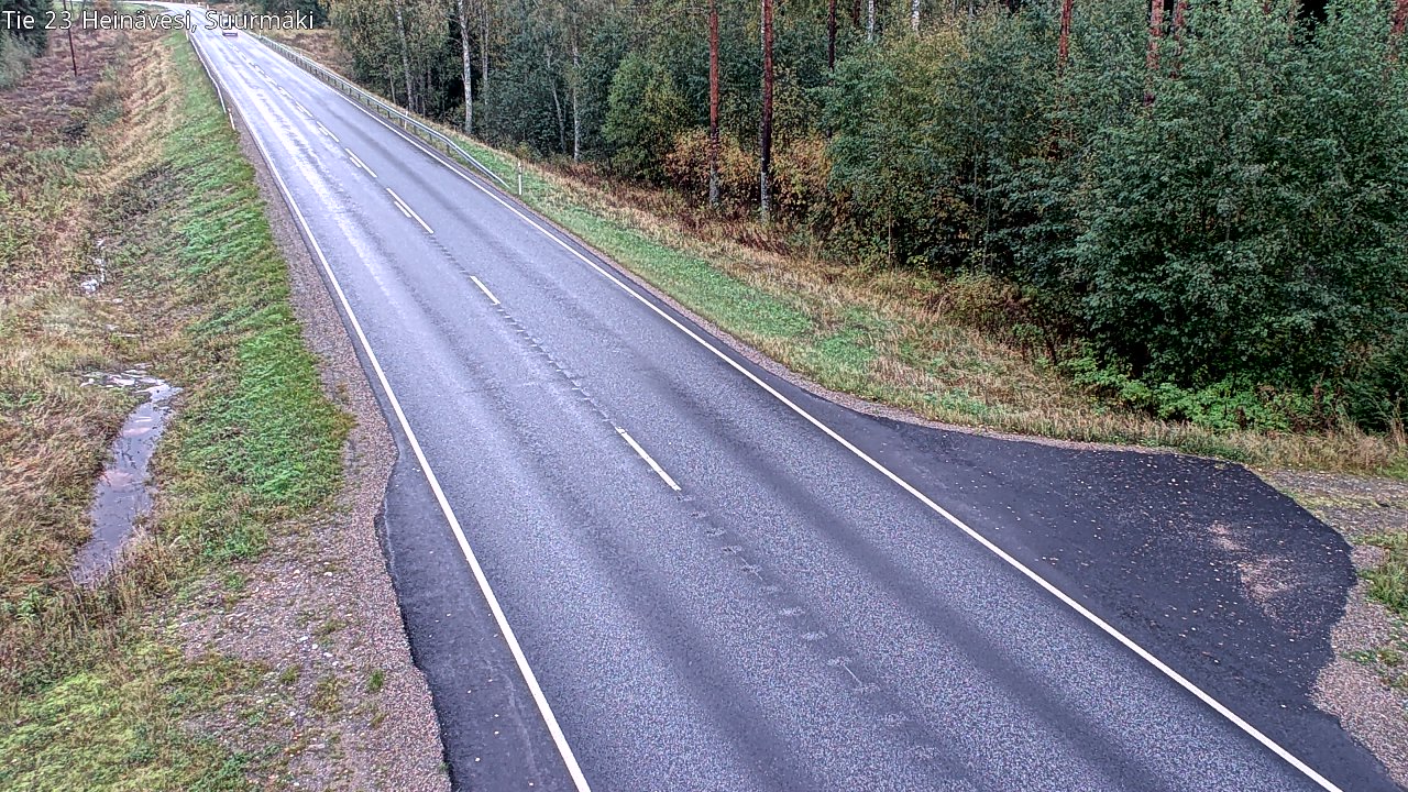 Weather Camera Image Road 23 Heinävesi, Suurmäki, Heinävesi, Pohjois-Karjala