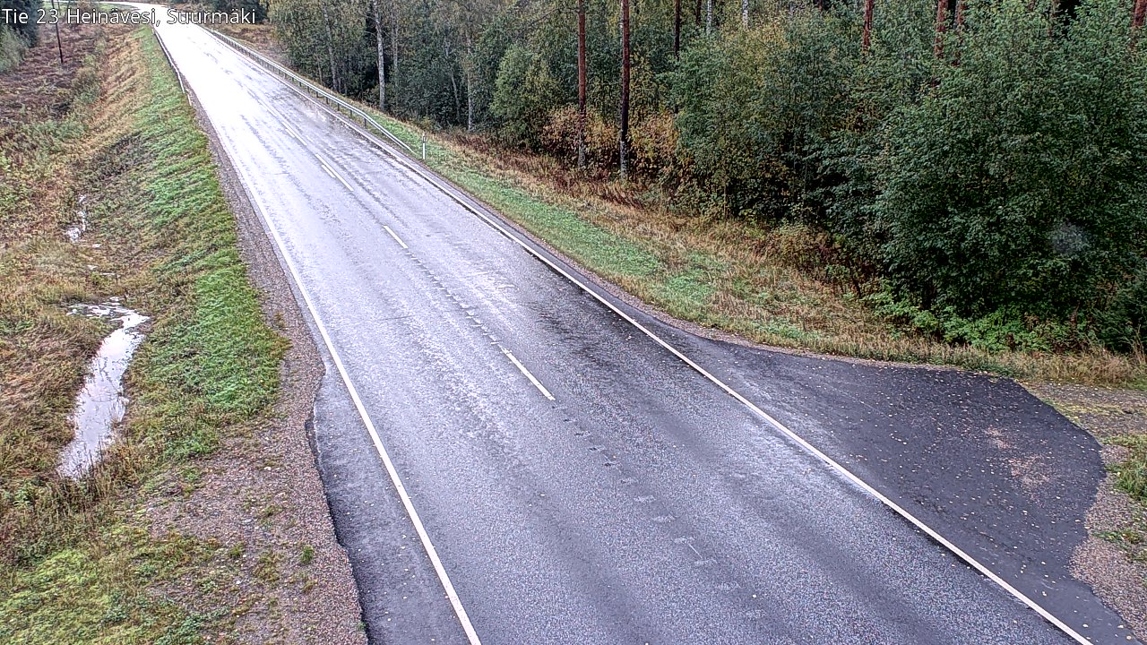 Weather Camera Image Road 23 Heinävesi, Suurmäki, Heinävesi, Pohjois-Karjala