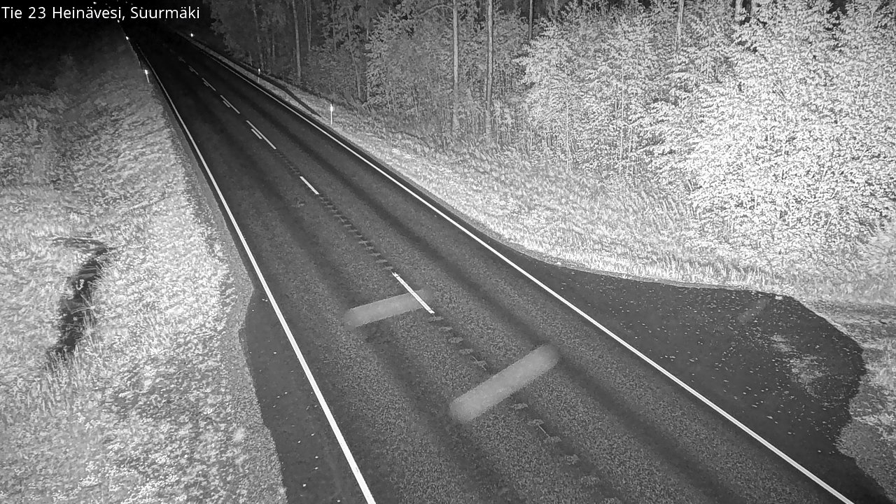 Weather Camera Image Road 23 Heinävesi, Suurmäki, Heinävesi, Pohjois-Karjala