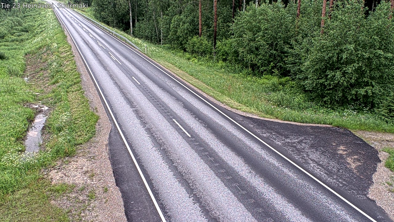Weather Camera Image Väg 23 Heinävesi, Suurmäki, Heinävesi, Pohjois-Karjala