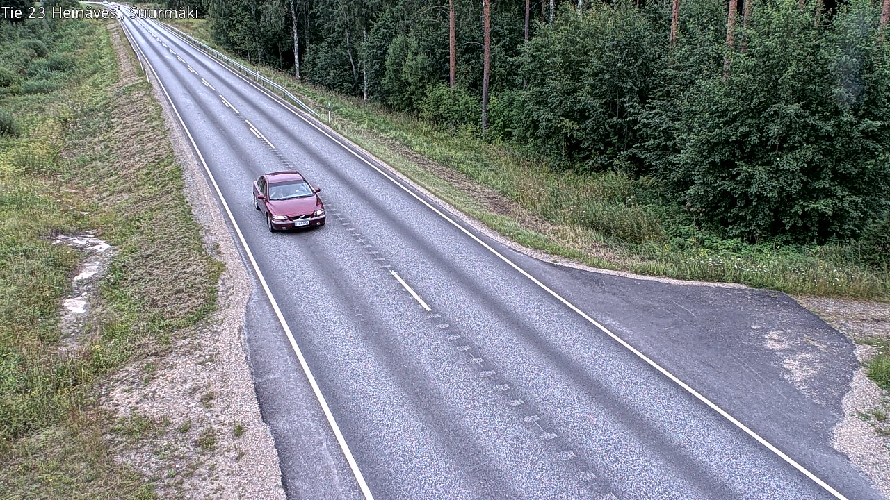 Weather Camera Image Väg 23 Heinävesi, Suurmäki, Heinävesi, Pohjois-Karjala