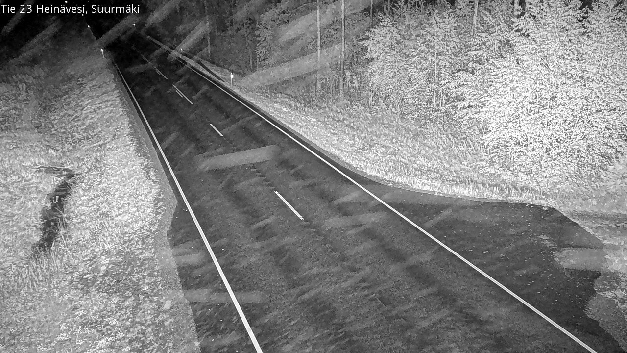Weather Camera Image Road 23 Heinävesi, Suurmäki, Heinävesi, Pohjois-Karjala