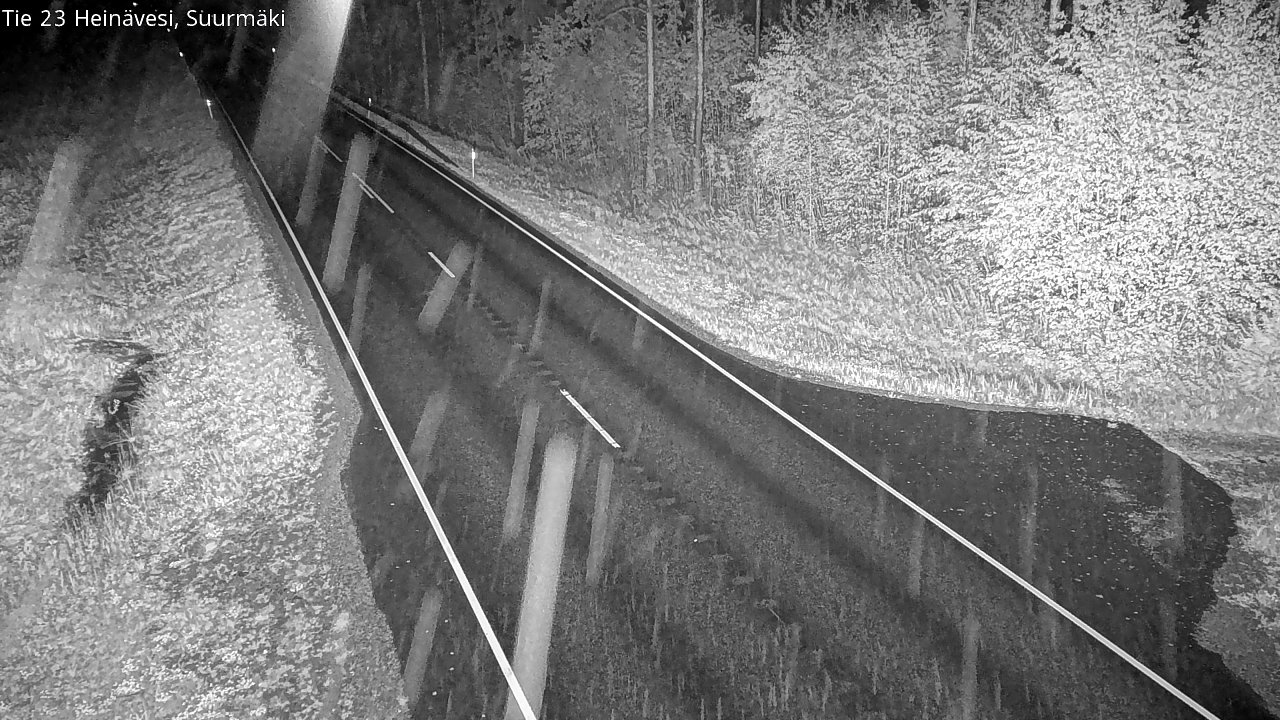 Weather Camera Image Road 23 Heinävesi, Suurmäki, Heinävesi, Pohjois-Karjala