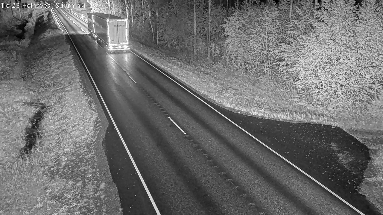 Weather Camera Image Road 23 Heinävesi, Suurmäki, Heinävesi, Pohjois-Karjala