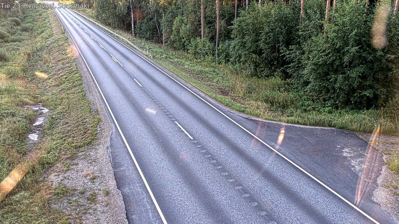 Weather Camera Image Väg 23 Heinävesi, Suurmäki, Heinävesi, Pohjois-Karjala