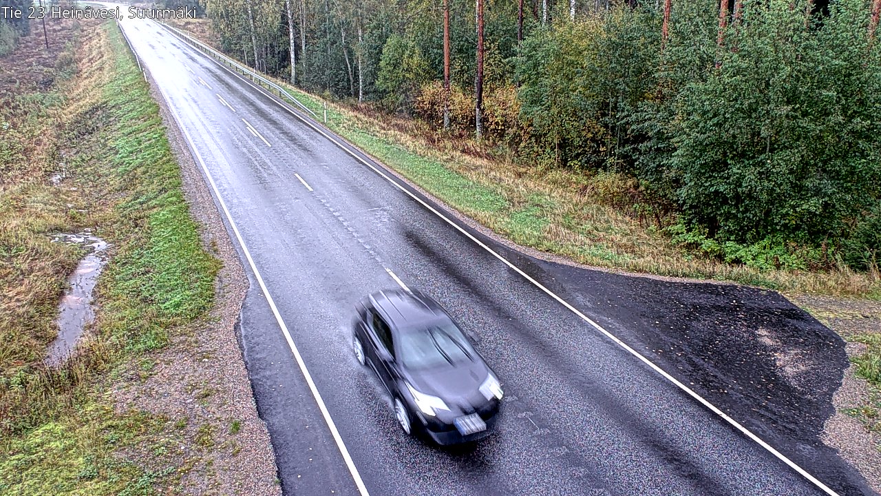 Weather Camera Image Road 23 Heinävesi, Suurmäki, Heinävesi, Pohjois-Karjala
