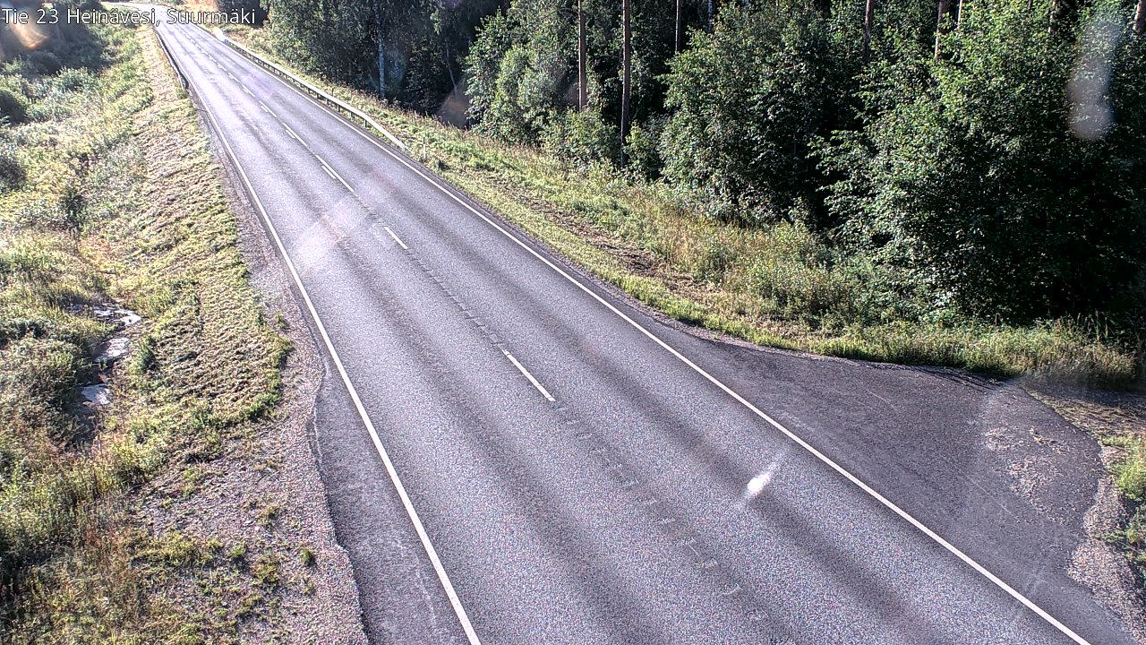 Weather Camera Image Väg 23 Heinävesi, Suurmäki, Heinävesi, Pohjois-Karjala