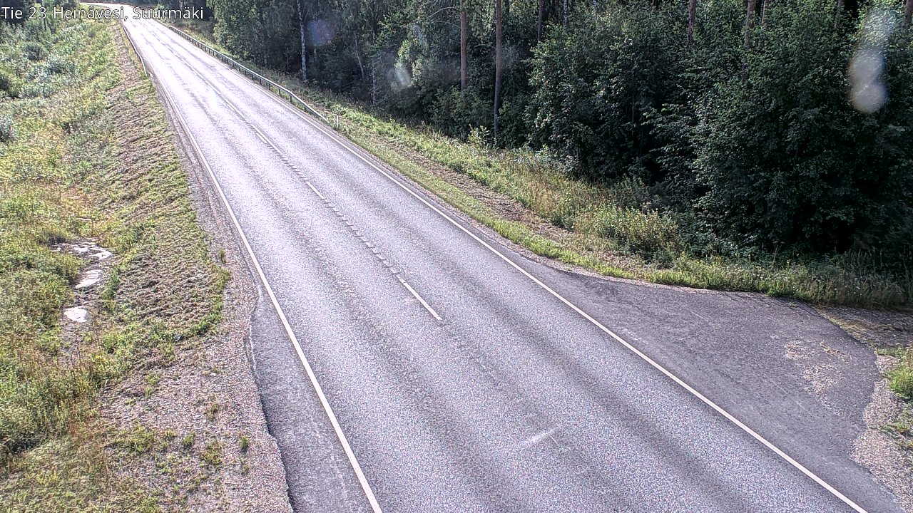 Weather Camera Image Väg 23 Heinävesi, Suurmäki, Heinävesi, Pohjois-Karjala