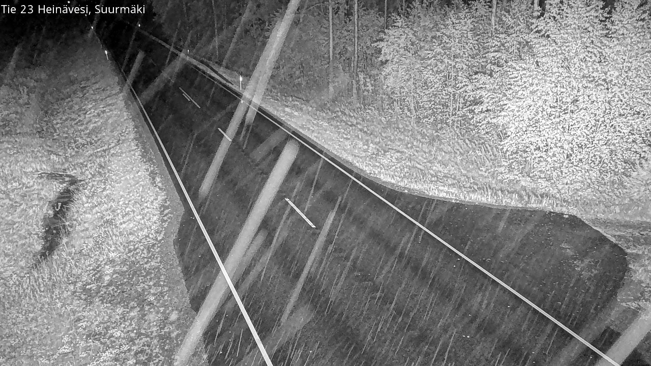 Weather Camera Image Road 23 Heinävesi, Suurmäki, Heinävesi, Pohjois-Karjala