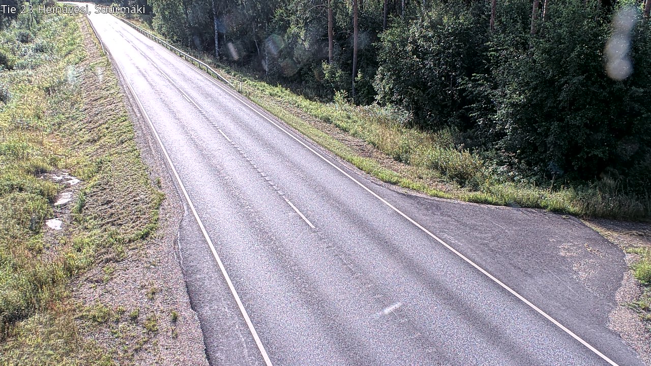 Weather Camera Image Väg 23 Heinävesi, Suurmäki, Heinävesi, Pohjois-Karjala