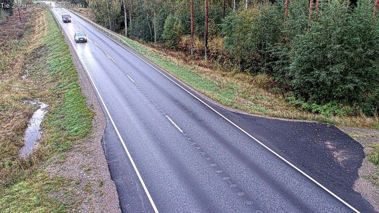 Weather Camera Image Road 23 Heinävesi, Suurmäki, Heinävesi, Pohjois-Karjala