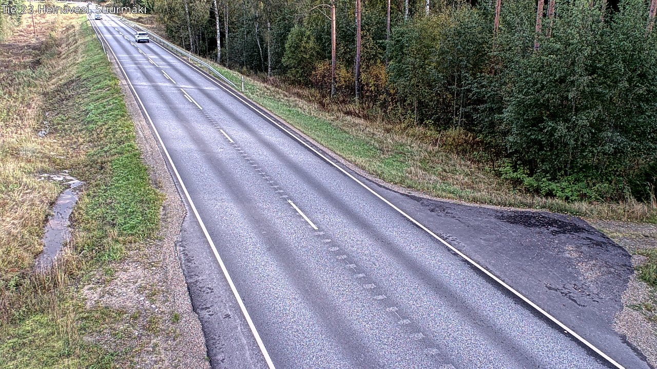Weather Camera Image Väg 23 Heinävesi, Suurmäki, Heinävesi, Pohjois-Karjala