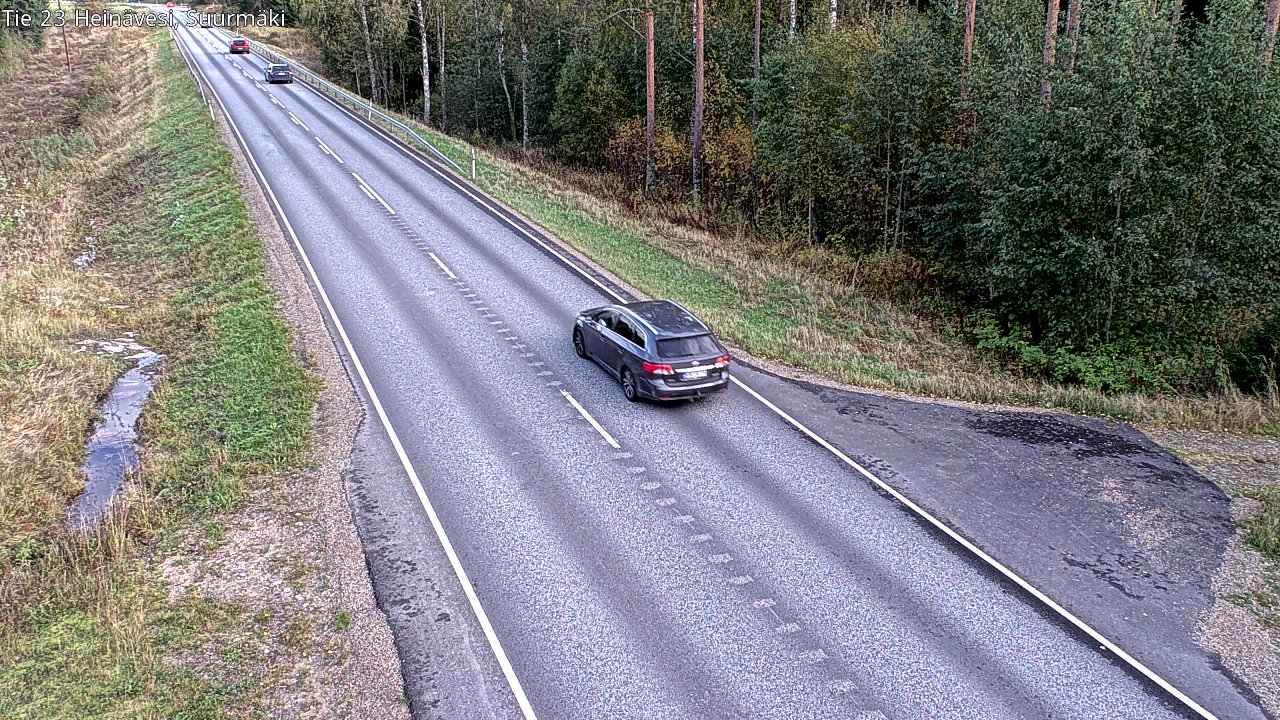 Weather Camera Image Väg 23 Heinävesi, Suurmäki, Heinävesi, Pohjois-Karjala
