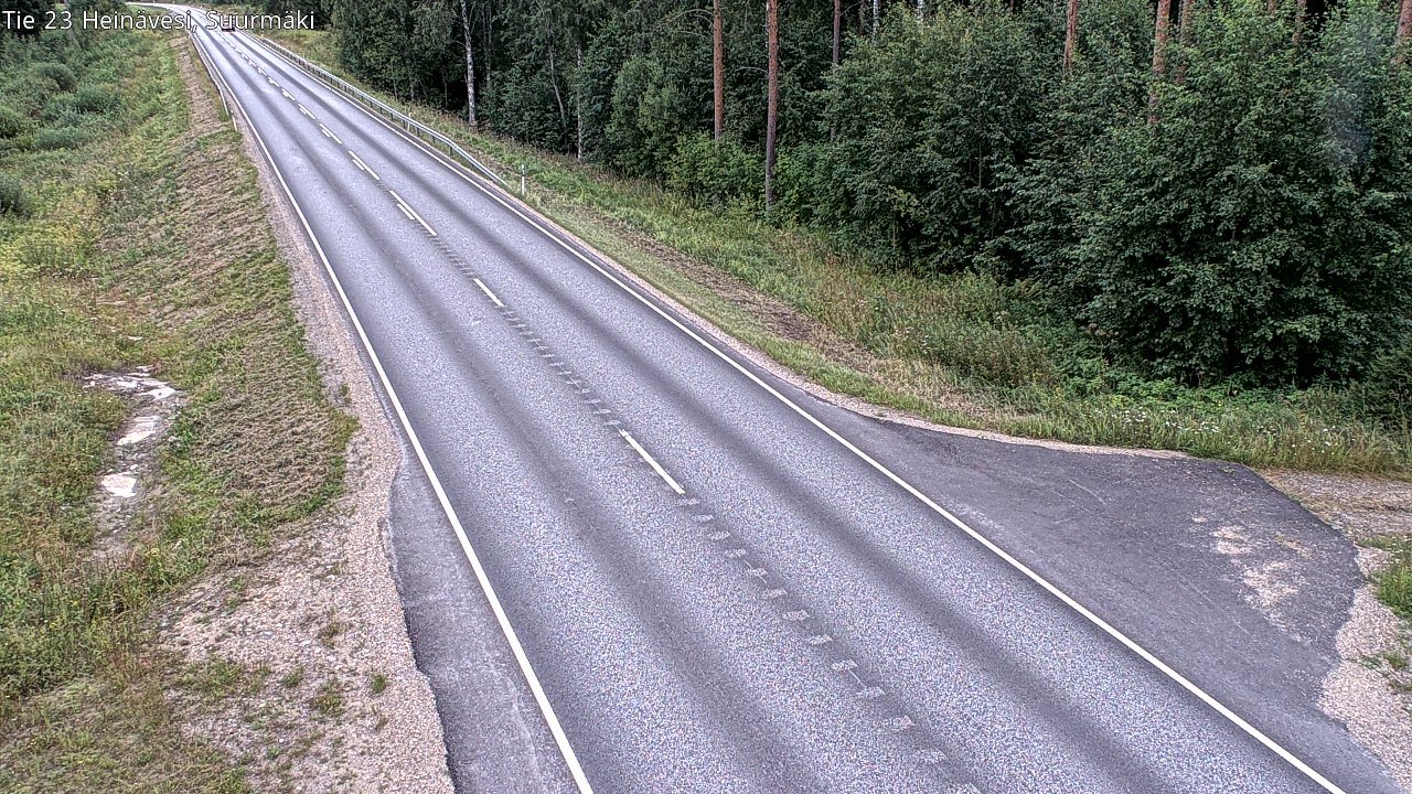 Weather Camera Image Väg 23 Heinävesi, Suurmäki, Heinävesi, Pohjois-Karjala