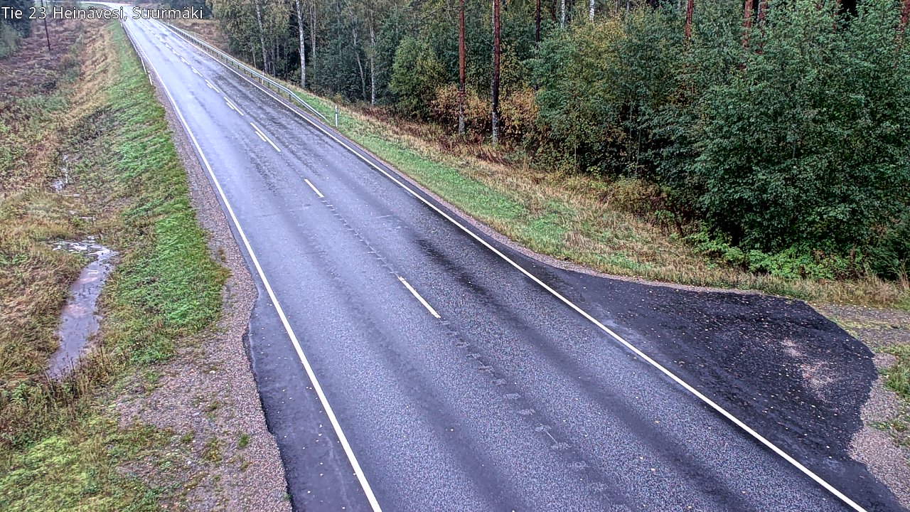 Weather Camera Image Road 23 Heinävesi, Suurmäki, Heinävesi, Pohjois-Karjala